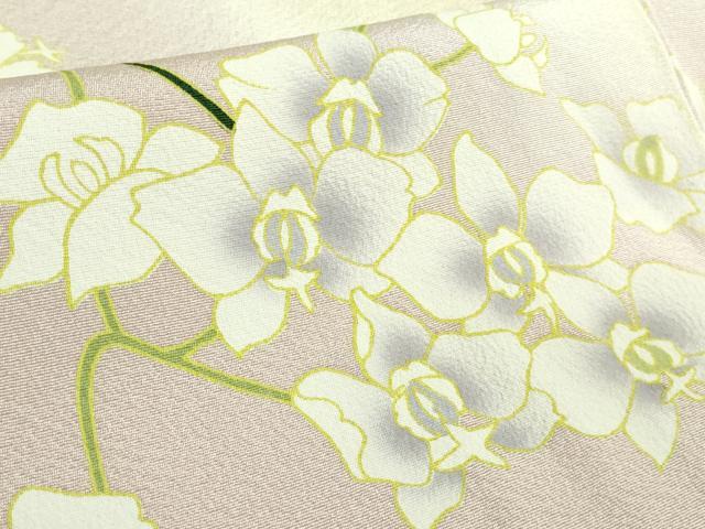 平和屋本店■極上 訪問着 胡蝶蘭 暈し染め 逸品 DZAB0363kh5