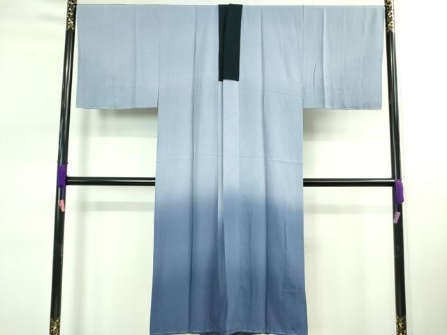 平和屋着物■極上 男性 本場大島紬 アンサンブル 長襦袢(袷)・長羽織セット 100亀甲 総詰め 濃藍色地 逸品 DZAB0393kh5
