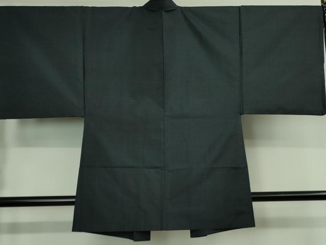 平和屋着物■極上 男性 本場大島紬 アンサンブル 長羽織 100亀甲 総詰め 逸品 DZAB0423kh5