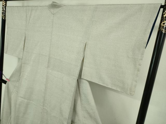 平和屋本店■極上 本塩沢 アンサンブル 羽織セット 110亀甲 総絣 逸品 未使用 DZAB0444kh5