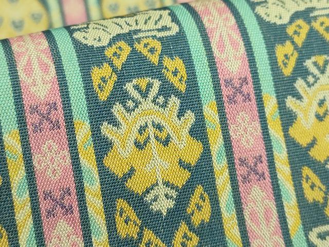 平和屋着物●極上 龍村美術織物 九寸開き名古屋帯 埃及の虎 逸品 DZAB0451kh5