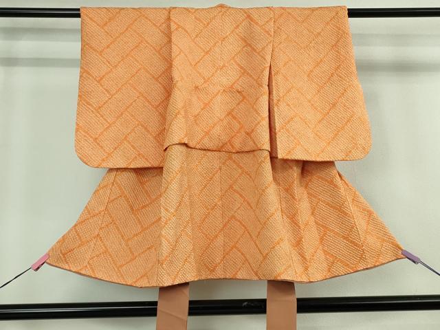 平和屋着物■極上 七五三 女の子 3歳 祝着 総絞り 半衿刺繍付き 逸品 DZAB0603kh5