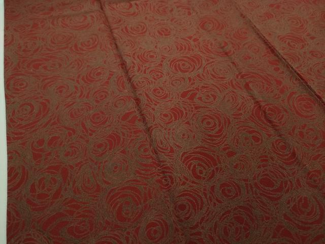 平和屋本店■希少 着物デザイナー 紫藤尚世 訪問着 片身替わり 鬼しぼ縮緬 逸品 DZAB0635kh5