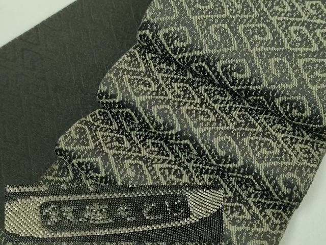 平和屋着物●極上 男性 銀座もとじ 角帯 手織り 逸品 DZAB0666kh5