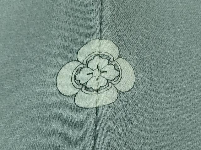 平和屋本店■極上 人間国宝・羽田登喜男 訪問着 鴛鴦花文 たたき染め 逸品 DZAB0765kh5