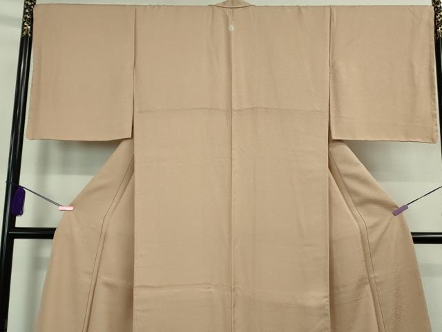 平和屋着物●極上 色無地 雄黄色 逸品 未使用 DZAB0793kh5