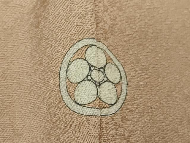 平和屋着物●極上 色無地 雄黄色 逸品 未使用 DZAB0793kh5