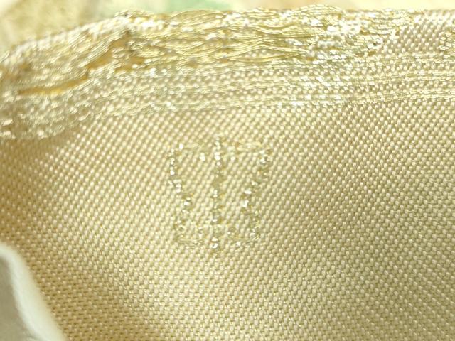 平和屋着物●極上 西陣 川島織物 六通柄 本袋帯 唐織 花菱文 金糸 逸品 DZAB0970kh5