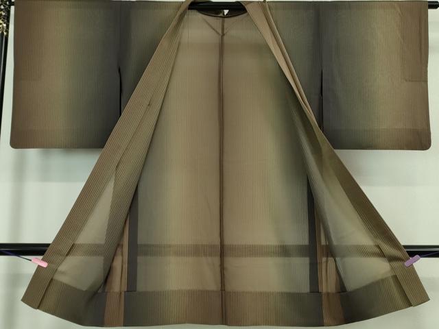 平和屋着物▽極上 長羽織 スリーシーズン 春夏秋 塵除け 間道 暈し染め 逸品 DZAB1035kh5