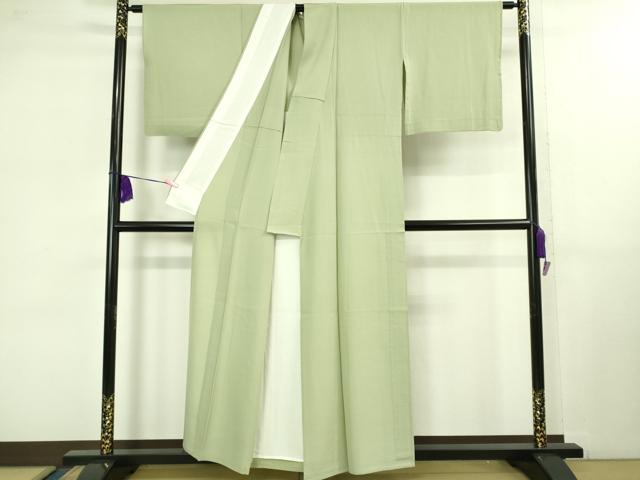 平和屋着物*極上 夏物 色無地 絽 柳茶色 逸品 DZAB1076kh5