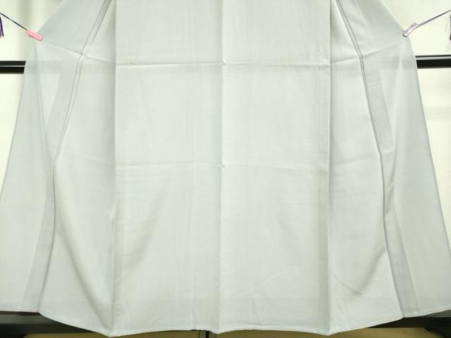 平和屋着物*極上 夏物 色無地 絽 銀鼠色 逸品 DZAB1080kh5