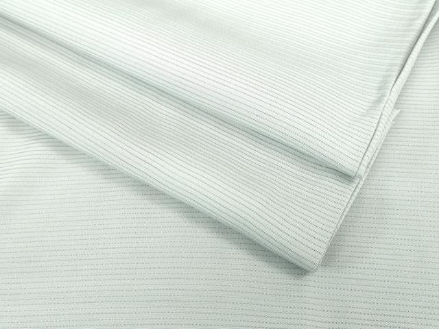 平和屋着物*極上 夏物 色無地 絽 銀鼠色 逸品 DZAB1080kh5