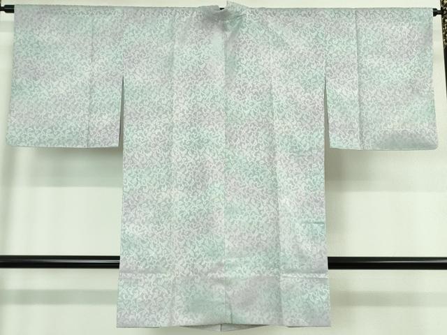平和屋着物■極上 道中着 スリーシーズン 春夏秋 塵除け ロング丈 花唐草紋紗 暈し染め 逸品 DZAB1086kh5
