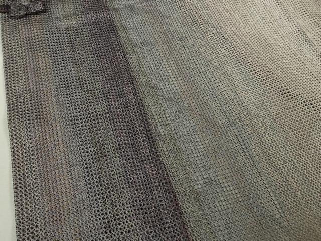 平和屋着物■極上 道中着 スリーシーズン 春夏秋 塵除け ロング丈 三軸組織 西陣 京くみひも 彩つづら 証紙付き 逸品 DZAB1095kh5