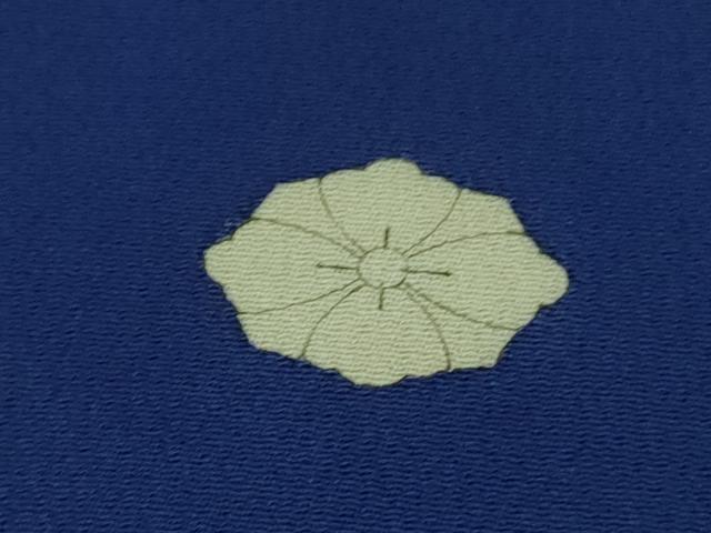 平和屋着物●極上 アンティーク 大正ロマン 色留袖 刺繍 楓菊花文 暈し染め 金彩 逸品 DZAB1113kh5
