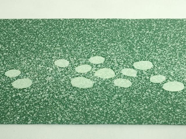 平和屋着物●極上 人間国宝・羽田登喜男 九寸名古屋帯 鴛鴦 金銀彩 逸品 DZAB1494kh5
