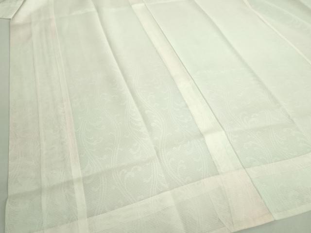 平和屋着物*夏物 京都老舗銘店・に志田 長襦袢 絽 立涌唐草文 たとう紙付き 逸品 DZAB1548kh5