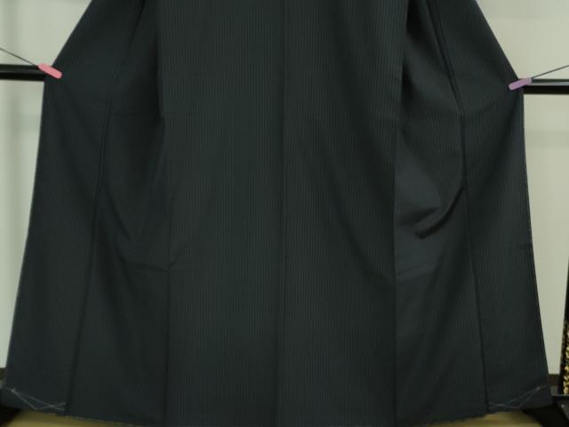 平和屋着物●極上 お召 吉野間道 さが美扱い 逸品 未使用 DZAB1572kh5