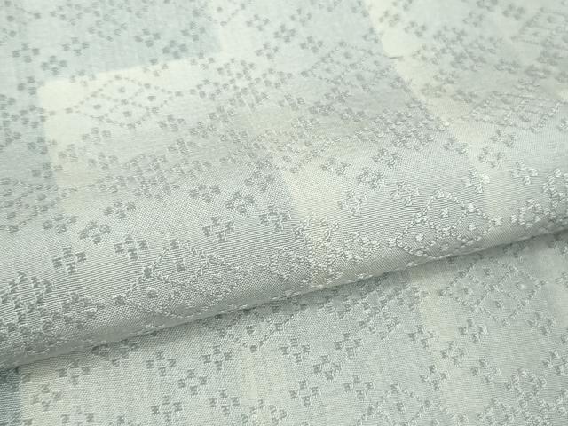 平和屋着物●極上 花織 紬 ちゅら織 琉球文様 証紙付き 逸品 未使用 DZAB1643kh5