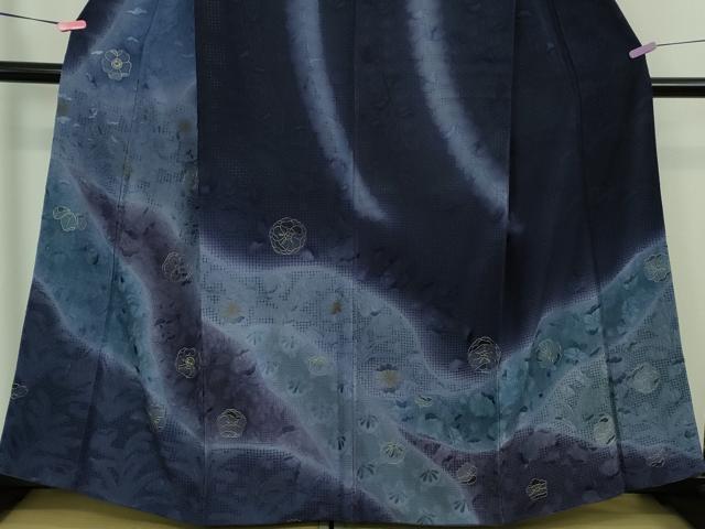 平和屋本店■極上 中国三大刺繍 スワトウ刺繍 汕頭刺繍 訪問着 辻が花 暈し染め 金糸 逸品 DZAB1652kh5