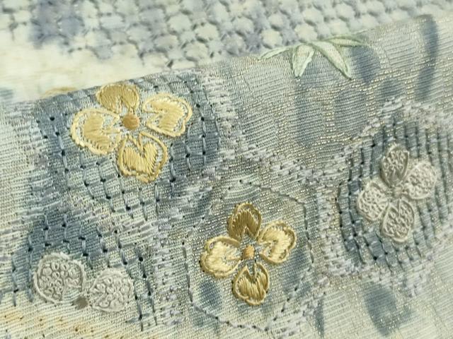 平和屋本店■極上 中国三大刺繍 スワトウ刺繍 汕頭刺繍 相良刺繍 総刺繍 松竹梅 さが美扱い 逸品 DZAB1677kh5