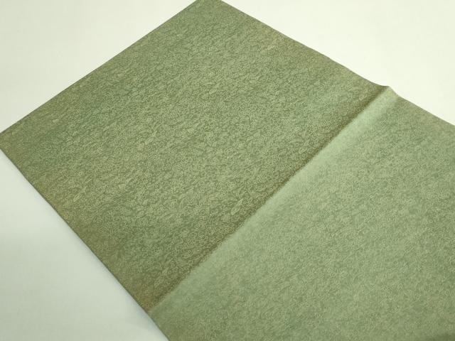 平和屋本店●極上 久保田一竹 幻の辻が花 太鼓柄袋帯 金通し地 逸品 DZAB1811kh6
