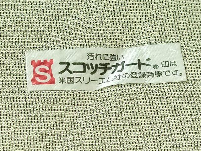 平和屋着物●極上 本塩沢 九寸名古屋帯 更紗花鳥文 金彩 逸品 DZAB1831kh6