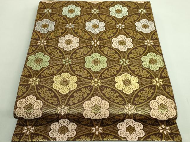 平和屋着物○極上 西陣織 陰山織物謹製 箔屋清兵衛 六通柄