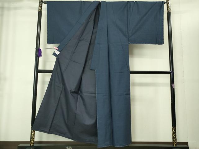平和屋着物■極上 男性 本場大島紬 アンサンブル キングサイズ 長羽織 羽裏・鷹 やまと誂製 証紙付き 逸品 未使用 DZAB1891kh6