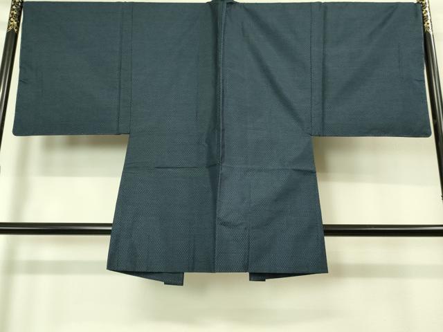 平和屋着物■極上 男性 本場大島紬 アンサンブル 長羽織 逸品 未使用 DZAB1895kh6