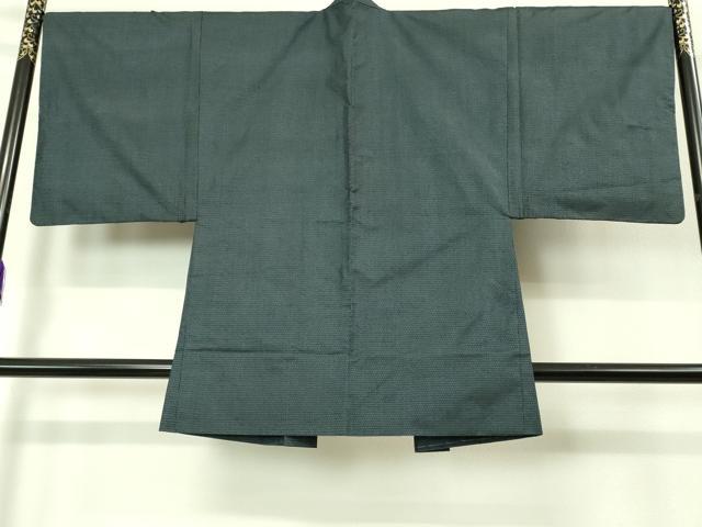 平和屋着物■極上 男性 本場大島紬 アンサンブル 長羽織 100亀甲 総詰め 羽裏・虎 逸品 DZAB1899kh6
