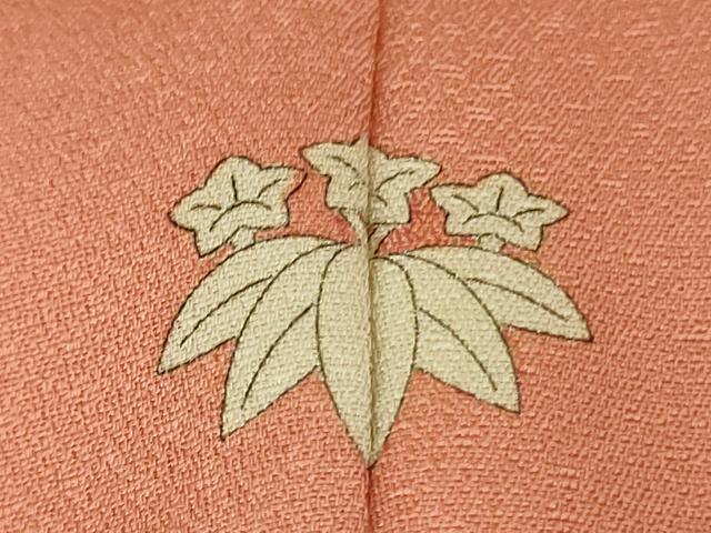 平和屋本店●極上 創業460年・千總 訪問着 駒刺繍 御所車吉祥花文 東雲色地 金彩 高島屋扱い 逸品 DZAB1986kh6