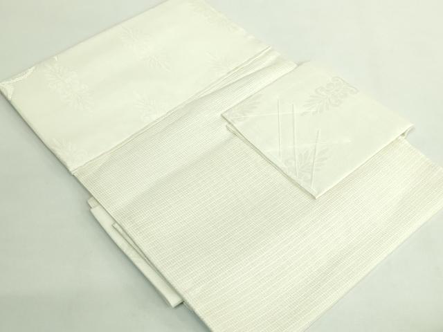 平和屋着物*極上 夏物 つけ帯 洋花文 金銀糸 逸品 DZAB2030kh6