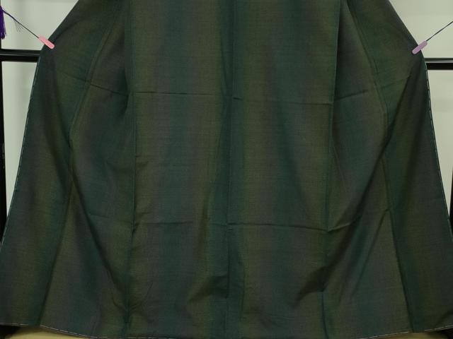 平和屋着物●極上 結城紬 奥順謹製 はたおり娘 手緒里 100亀甲 やまと誂製 証紙付き 逸品 未使用 DZAB2117kh6