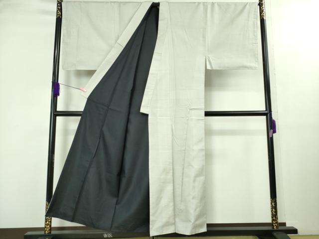 平和屋本店●極上 男性 本場大島紬 白大島 100亀甲 総詰め 逸品 DZAB2129kh6