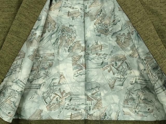 平和屋着物●極上 男性 紬 アンサンブル 国防色 逸品 未使用 DZAB2161kh6