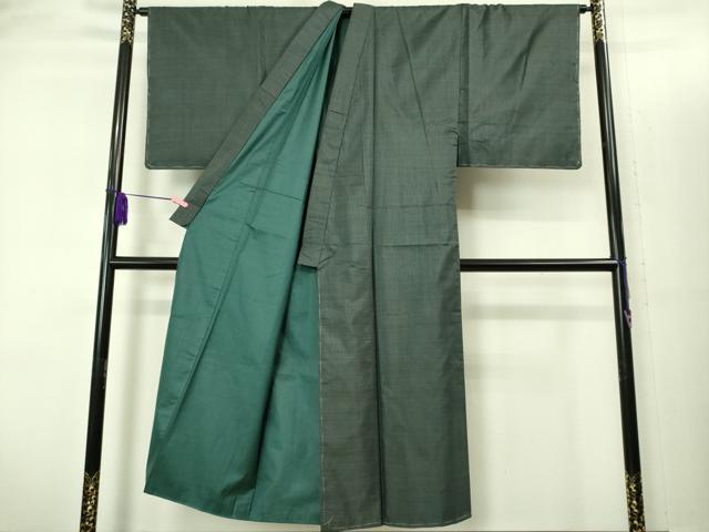 平和屋着物■極上 男性 男柄の最高峰 西郷柄 西郷絣 本場大島紬 アンサンブル 長羽織 、松山茂治作 証紙付き 逸品 DZAB2164kh6
