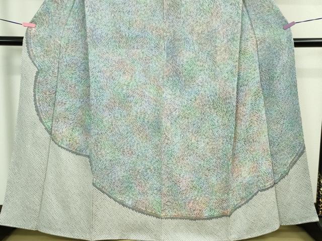 平和屋本店●極上 名門 藤娘きぬたや・総絞り 訪問着 菊 暈し染め 逸品 DZAB2195kh6