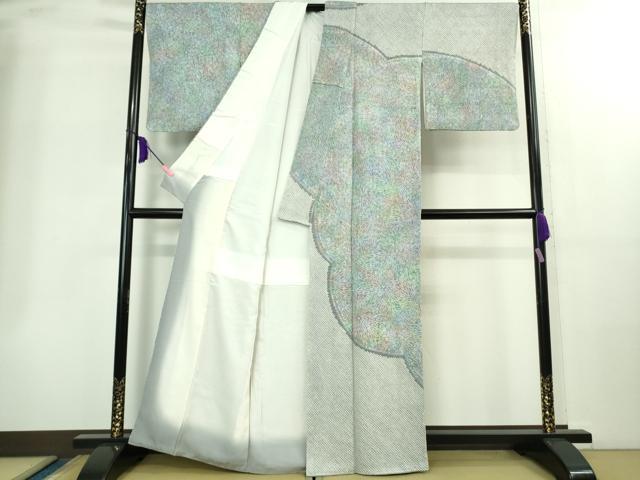 平和屋本店●極上 名門 藤娘きぬたや・総絞り 訪問着 菊 暈し染め 逸品 DZAB2195kh6