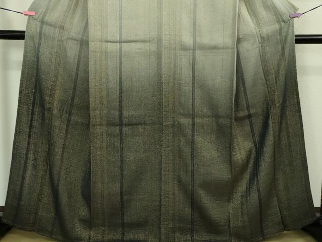 平和屋着物▽極上 ひなや工房 くむ・あむ・おる 伊豆蔵明彦 訪問着 単衣 金糸 金通し地 逸品 DZAB2236kh6
