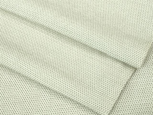 平和屋着物▽極上 本塩沢 単衣 蚊絣 松坂屋扱い 逸品 DZAB2247kh6