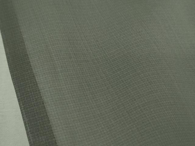 平和屋本店*極上 夏物 東郷織物謹製 本場大島紬 夏大島 みじん格子 グレーピンク色 証紙付き 逸品 DZAB2264kh6