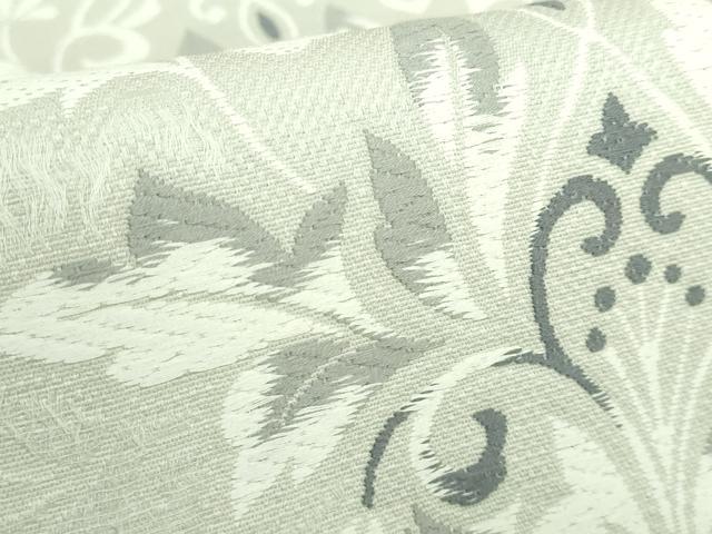 平和屋着物●極上 六通柄袋帯 唐織 花唐草 金糸 逸品 DZAB2391kh6