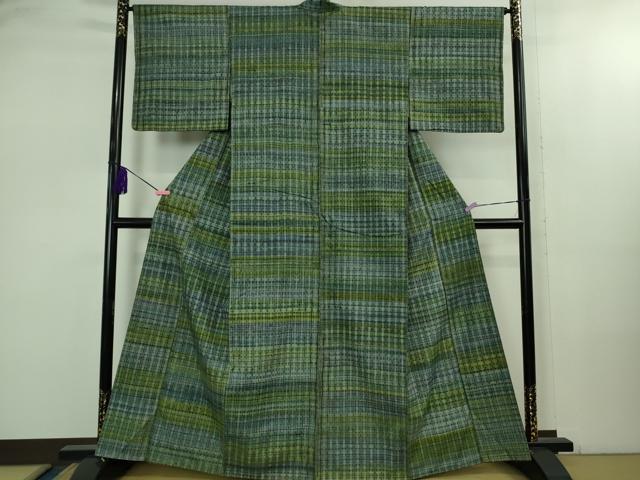 平和屋着物●極上 菅原工房 菅原結作 漢方染紬 逸品 未使用 DZAB2449kh6