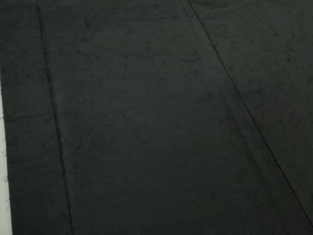 平和屋着物#極上 男性 長羽織 キングサイズ 髭紬 藍鉄色地 羽織紐付き 逸品 DZAB2453kh6