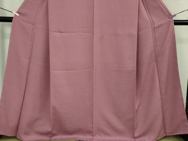 平和屋着物●極上 色無地 長春色 逸品 未使用 DZAB2514kh6