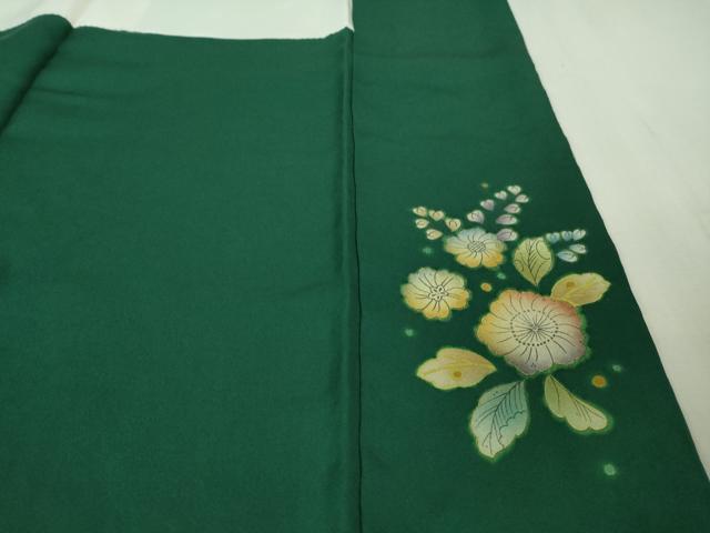 平和屋着物●極上 訪問着 辻が花 暈し染め 銀糸 逸品 DZAB2565kh6
