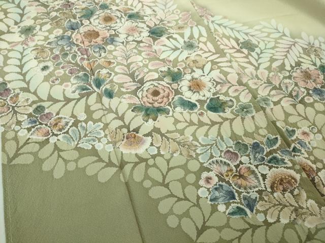 平和屋着物●極上 訪問着 作家物 辻が花 暈し染め 逸品 未使用 DZAB2586kh6