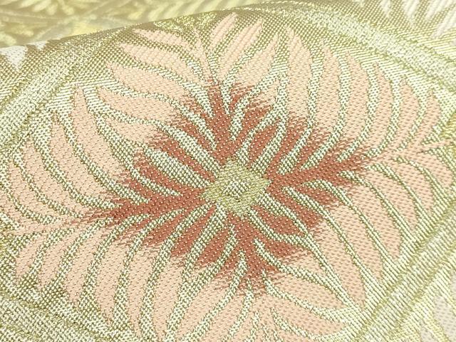 平和屋着物●極上 皇室献上作家 北出与三郎 六通柄 本袋帯 松菱連翠文 金糸 逸品 DZAB2628kh6