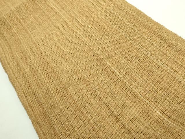平和屋本店*極上 夏物 八寸名古屋帯 科布 逸品 未使用 DZAB2629kh6